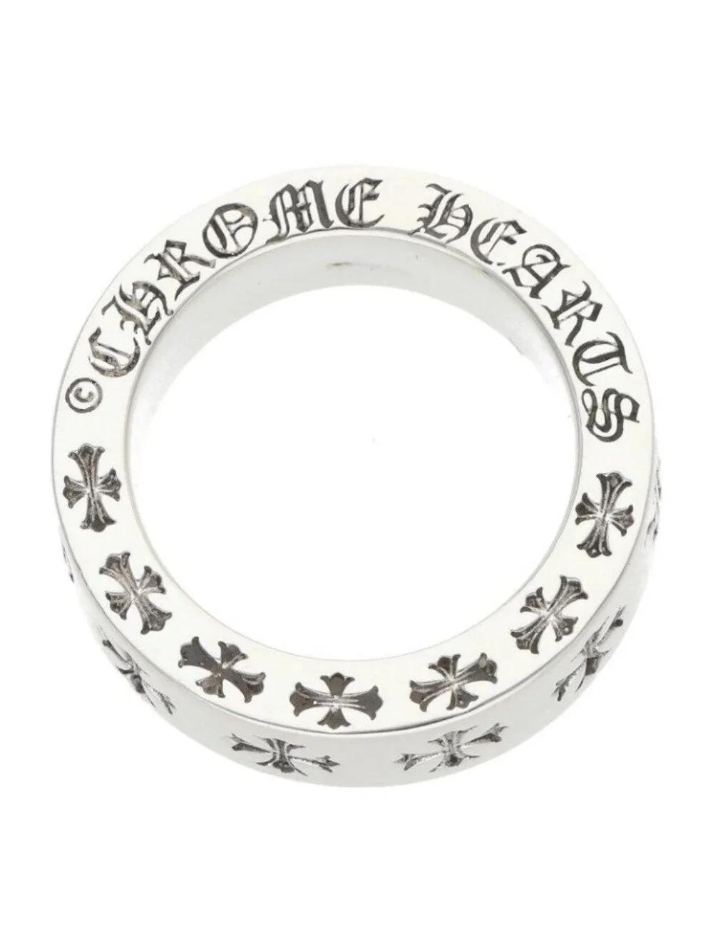 Chrome Hearts Spacer Forever Silver Ring